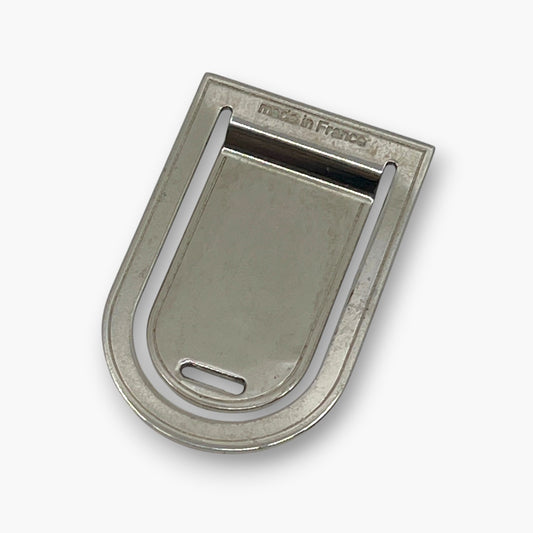 Louis Vuitton Pince A Billets Money Clip Silver Metal Plate