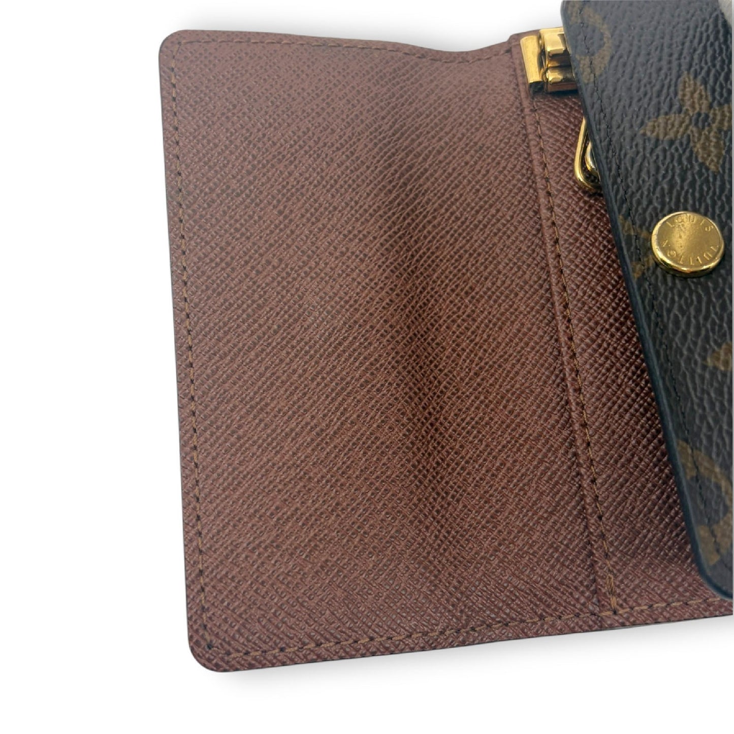 Louis Vuitton Monogram Multicles 6 Key Case Brown Canvas Leather M62630
