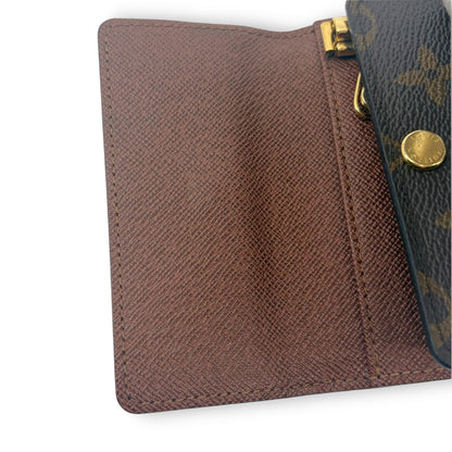 Louis Vuitton Monogram Multicles 6 Key Case Brown Canvas Leather M62630