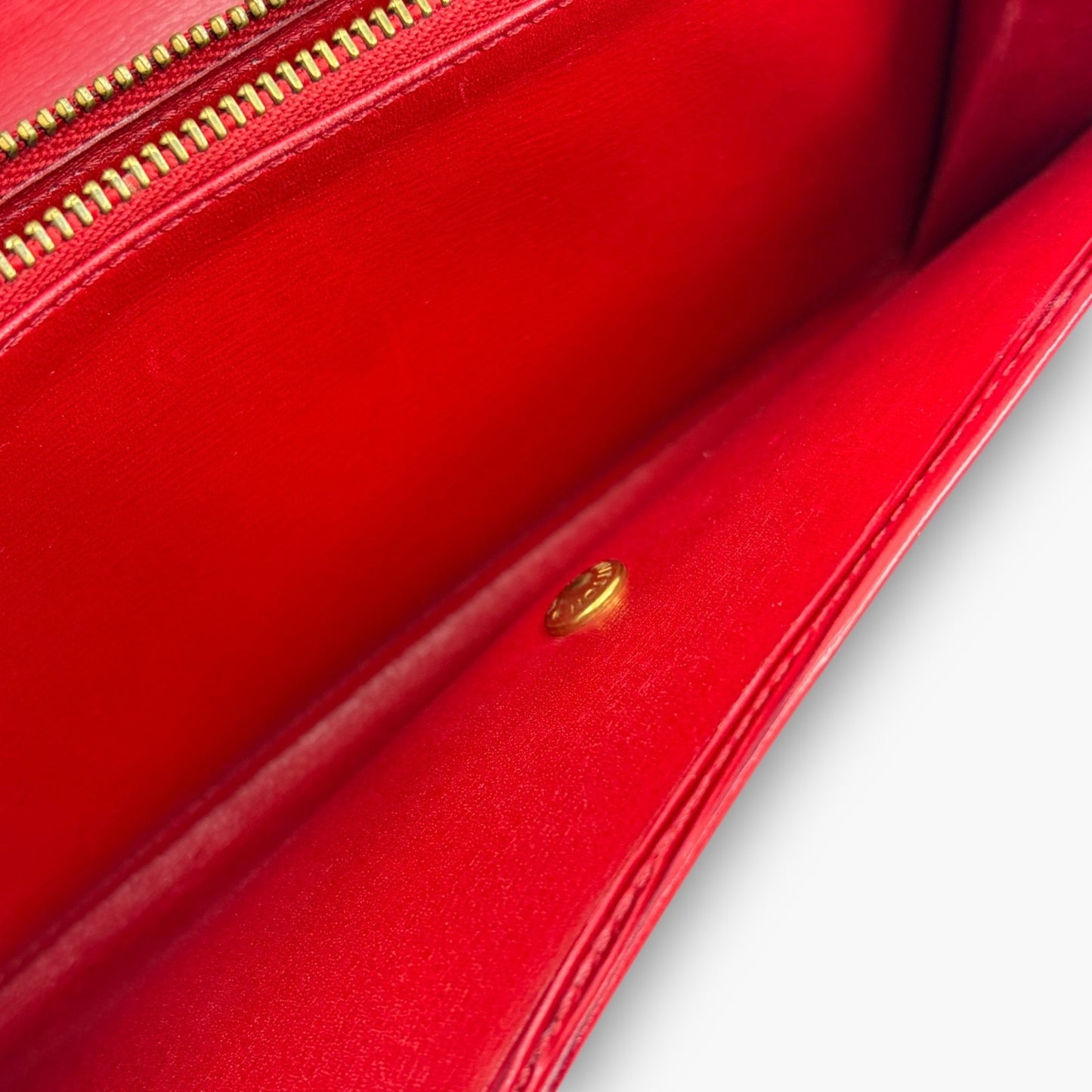 Louis Vuitton Epi Pochette Porte-Monnaie Credit Long Wallet Red M63577