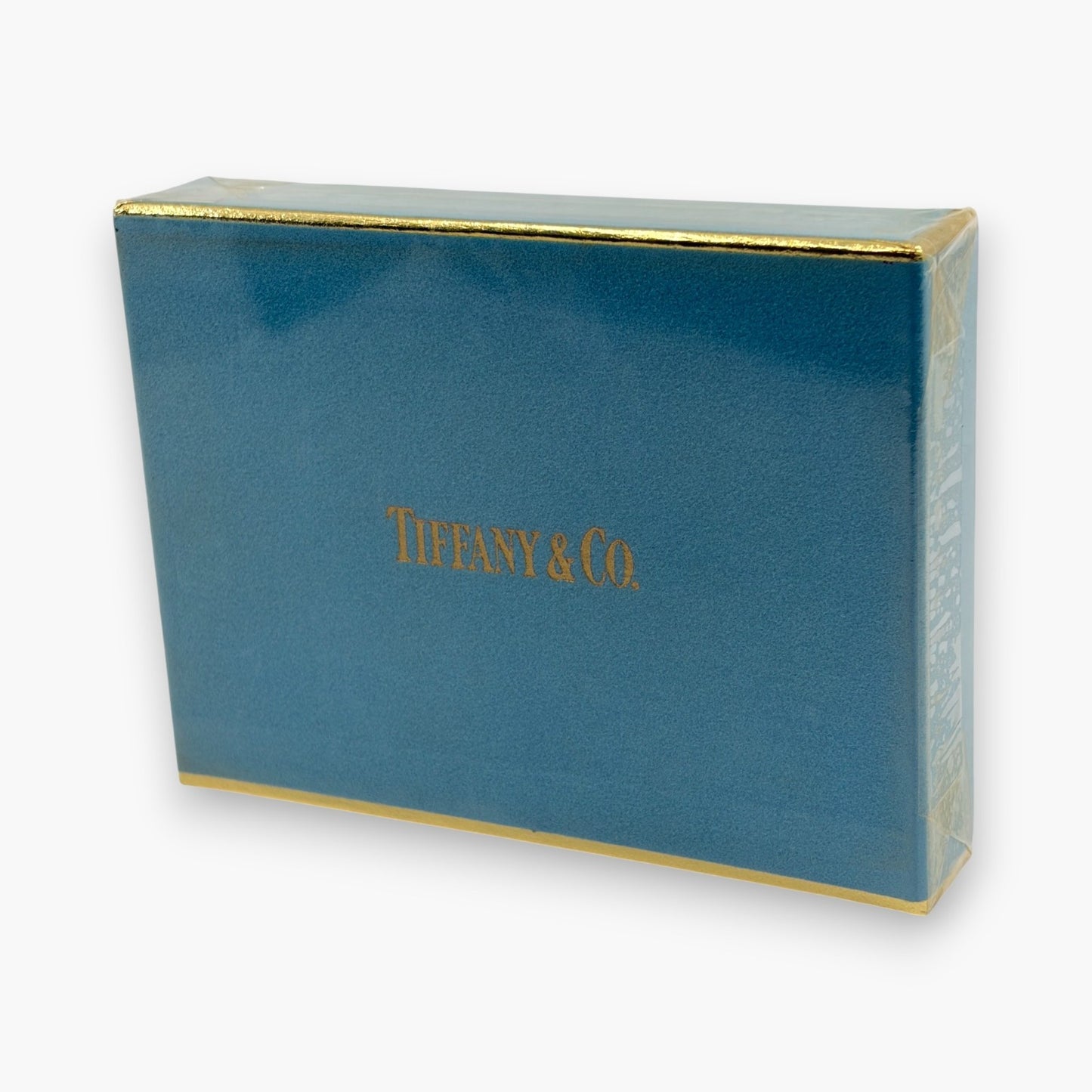 Tiffany & Co. Playing Cards 2 Deck Set Green Blue Sealed in Box