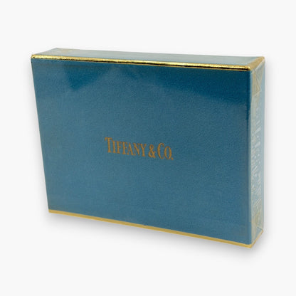 Tiffany & Co. Playing Cards 2 Deck Set Green Blue Sealed in Box