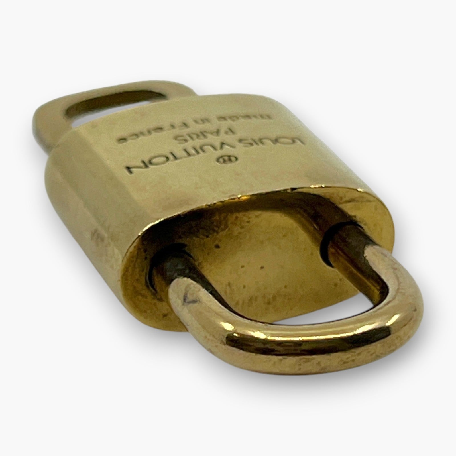 Louis Vuitton Padlock Set of 10 Gold-Tone Brass Locks & Keys pj260602