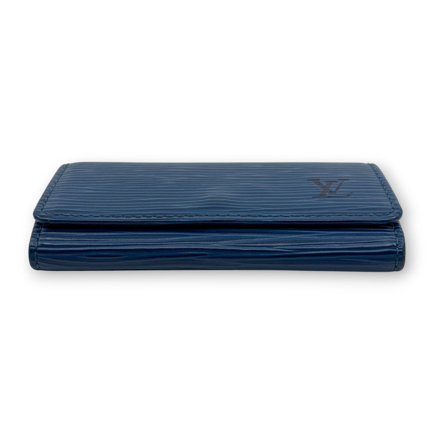 Louis Vuitton Epi Multicles 4 Key Case in Blue Leather M63825