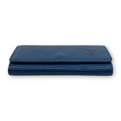 Louis Vuitton Epi Multicles 4 Key Case in Blue Leather M63825