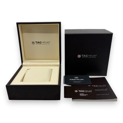 TAG Heuer Watch Empty Box Case with Outer Box Instructions Guarantee Card