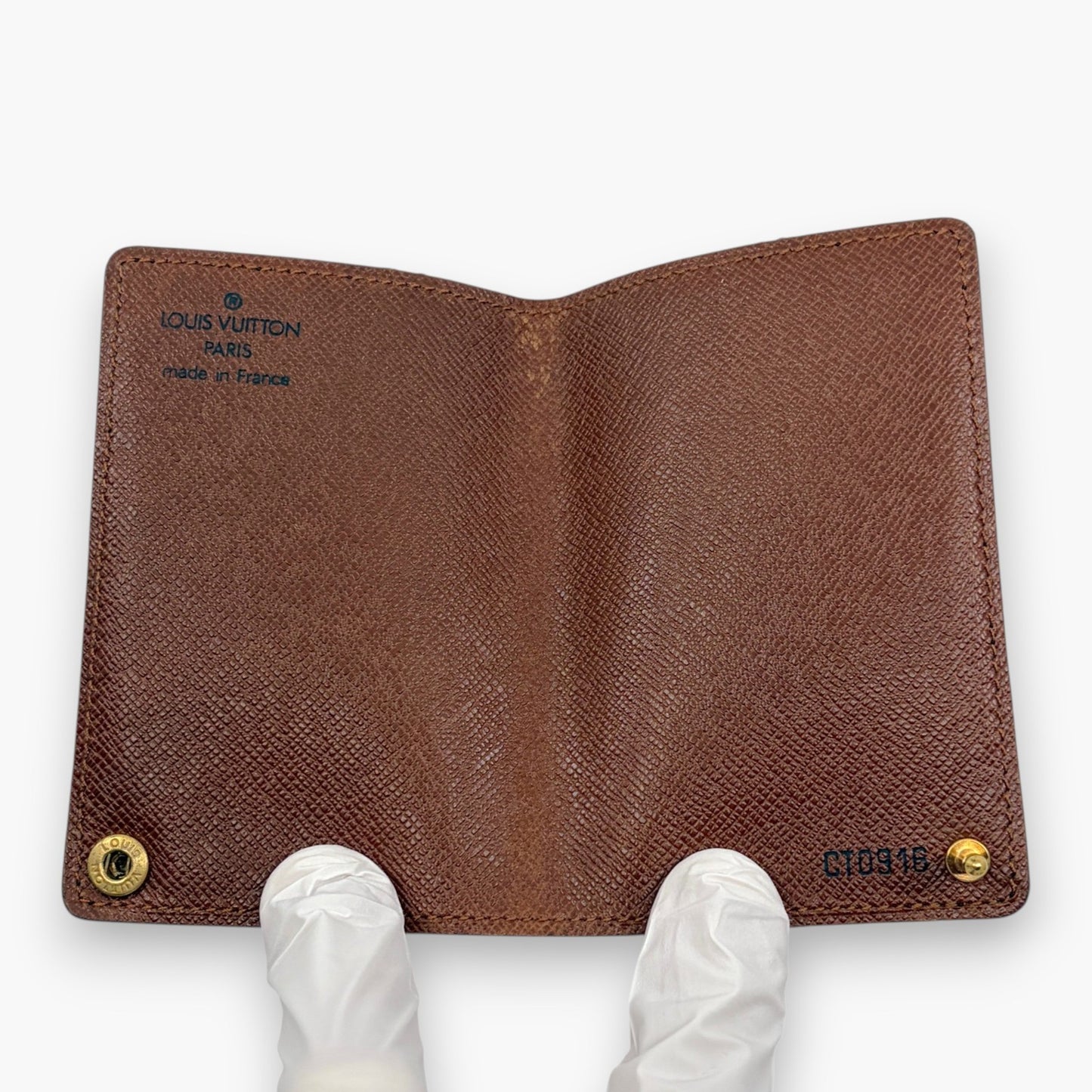 Louis Vuitton Monogram Porte Carte Credit Pression Card Case M60937