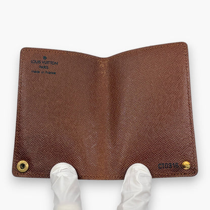 Louis Vuitton Monogram Porte Carte Credit Pression Card Case M60937