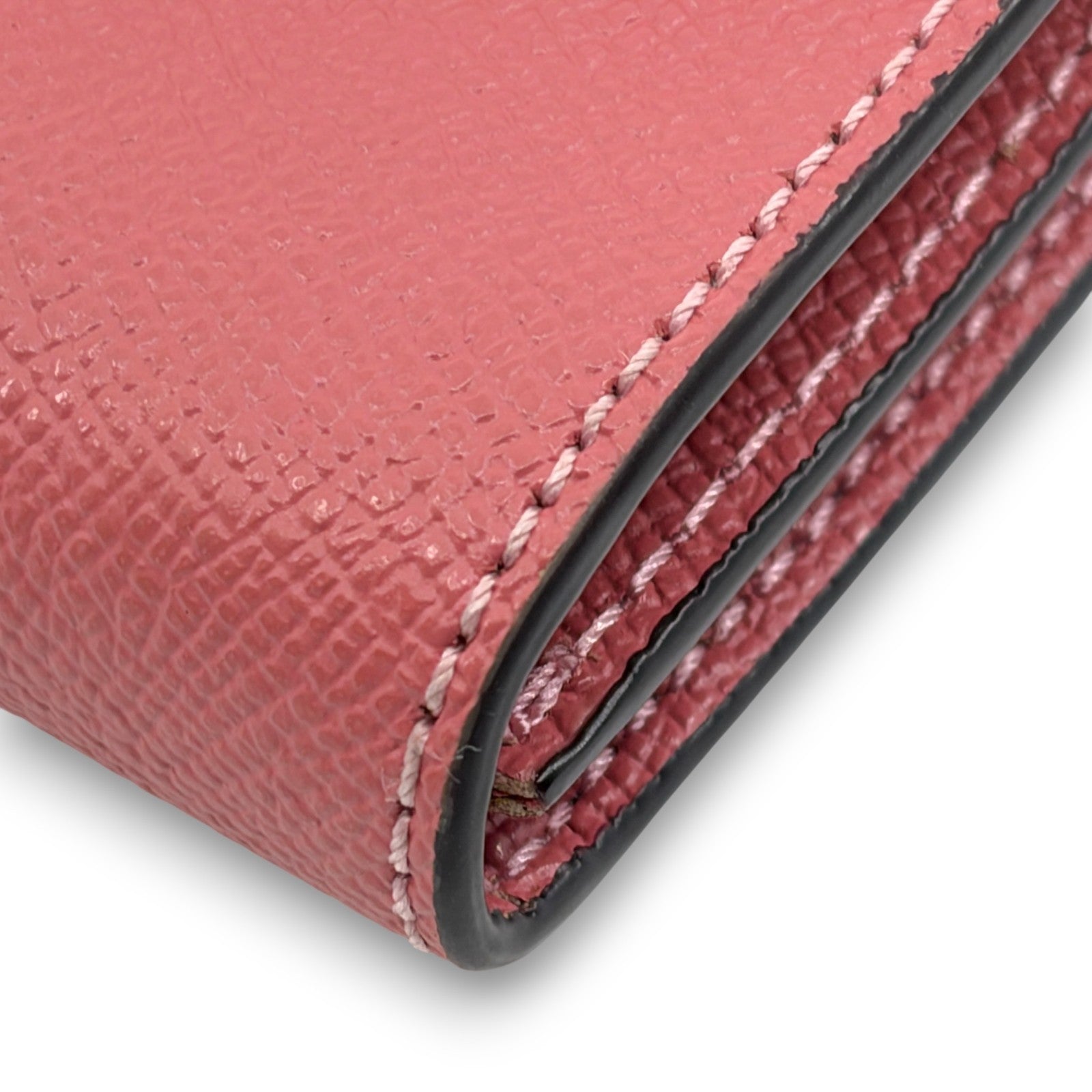 Coach Long Wallet in Pink Leather with Horse and Carriage Logo