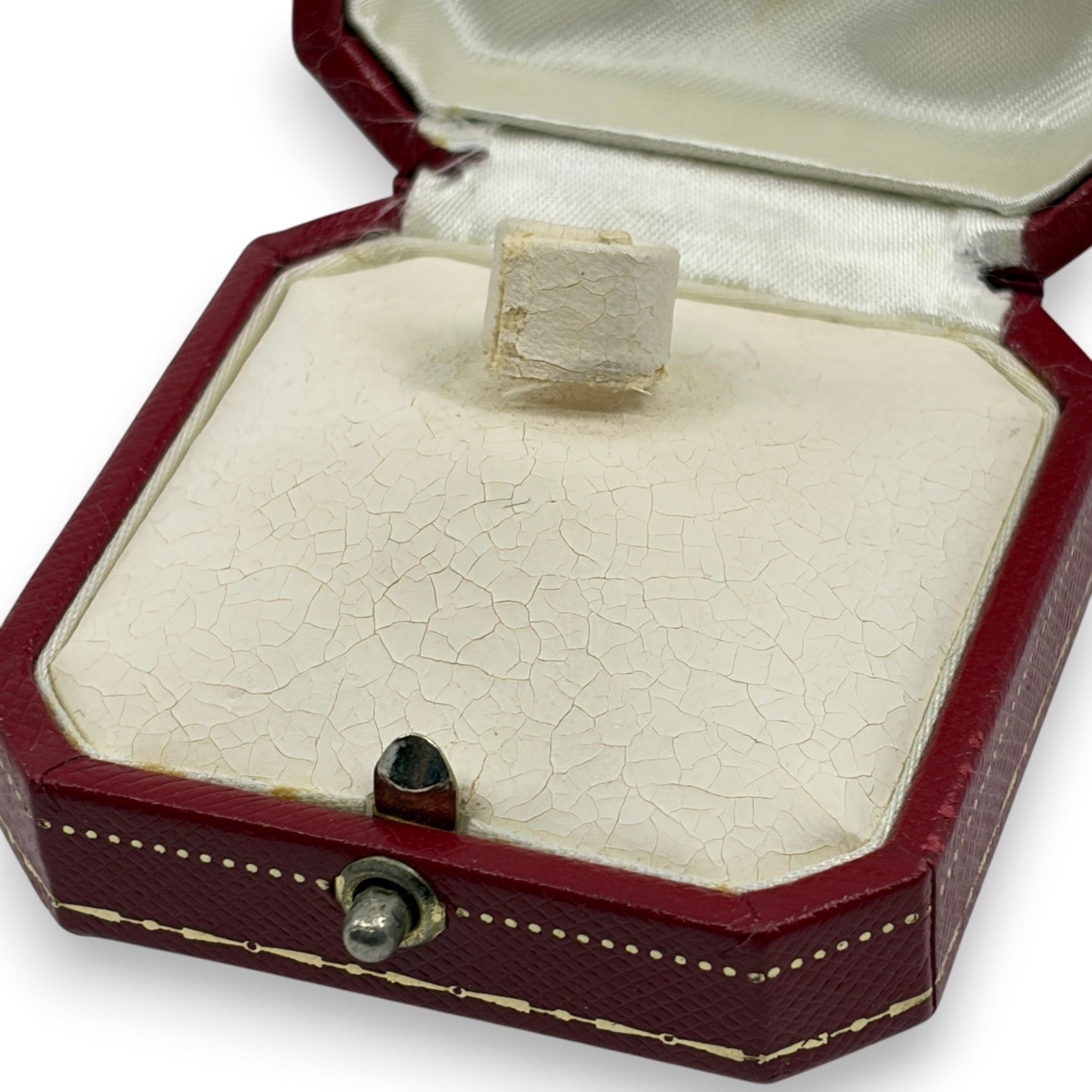 Cartier Jewelry Box Empty Case 2 Piece Set 1 Outer Box Included Red