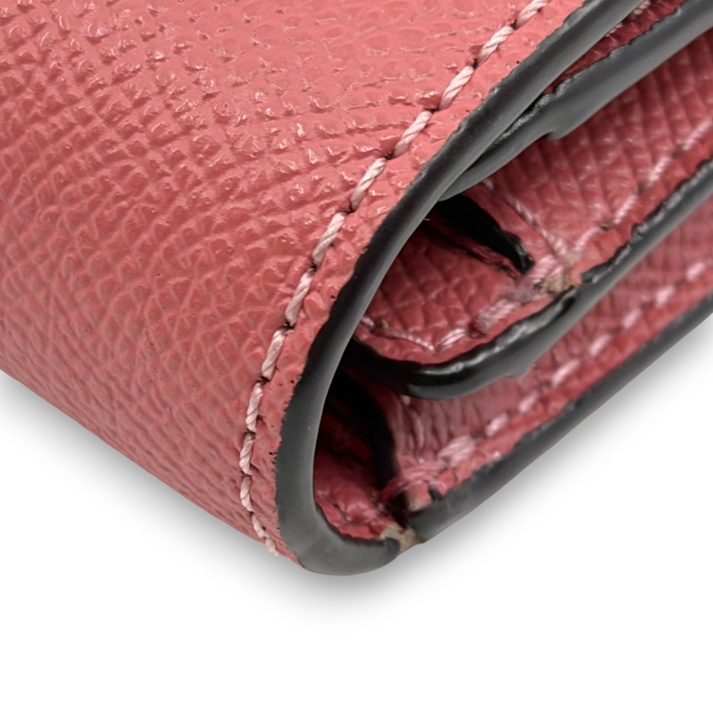 Coach Long Wallet in Pink Leather with Horse and Carriage Logo