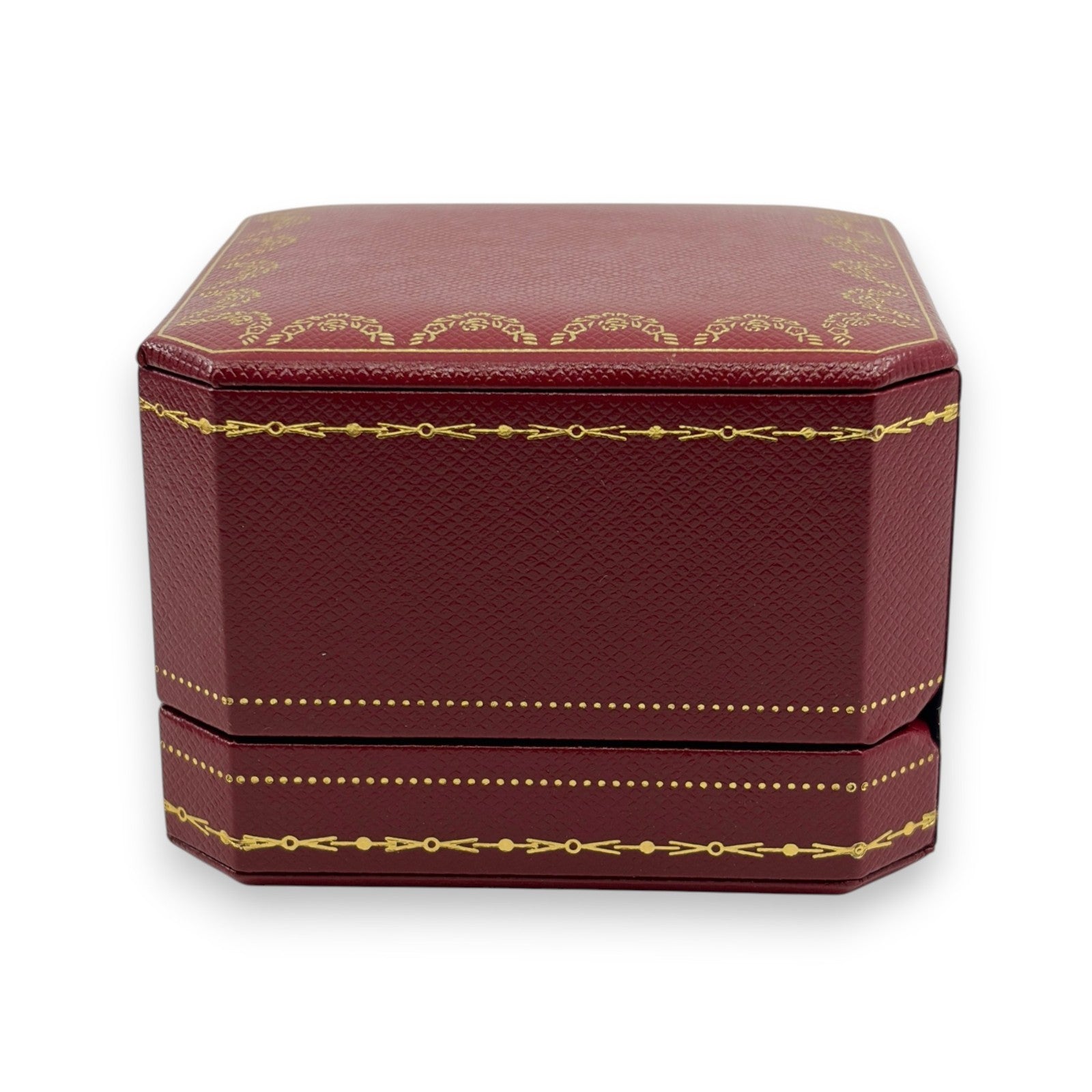 Cartier Jewelry Box Empty Case 2 Piece Set 1 Outer Box Included Red