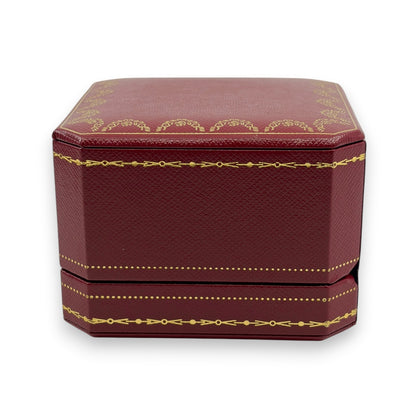 Cartier Jewelry Box Empty Case 2 Piece Set 1 Outer Box Included Red
