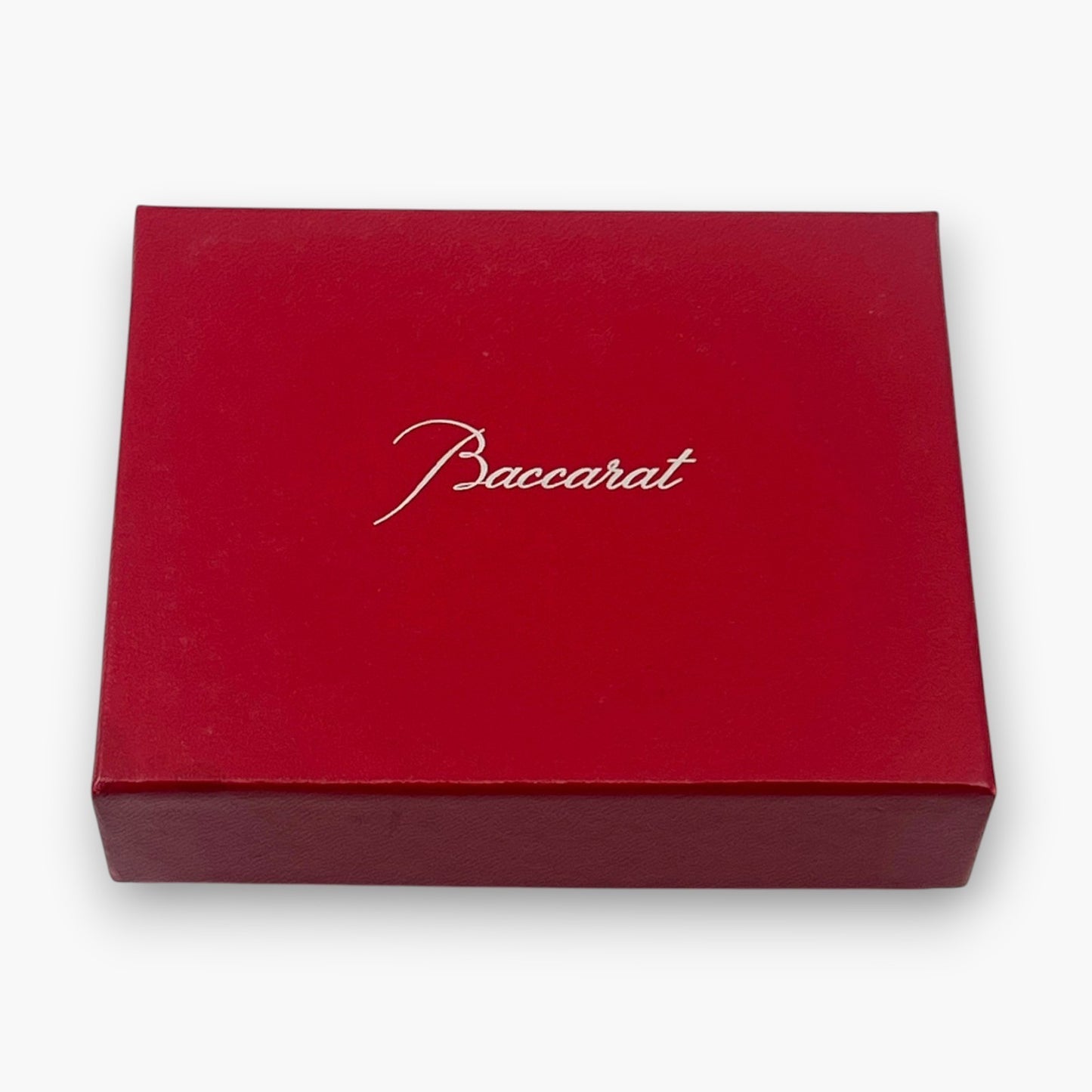 Baccarat Crystal Tassel Key Ring Bag Charm with Box Pouch