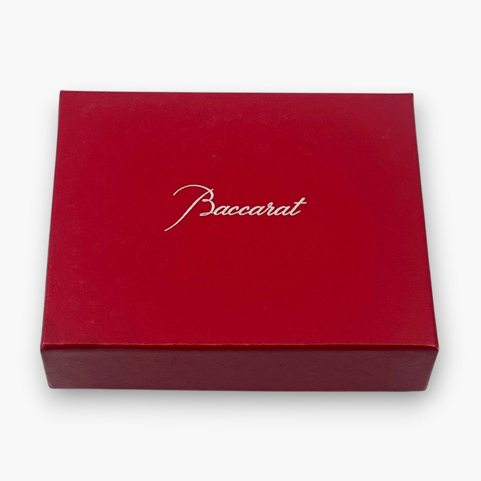 Baccarat Crystal Tassel Key Ring Bag Charm with Box Pouch