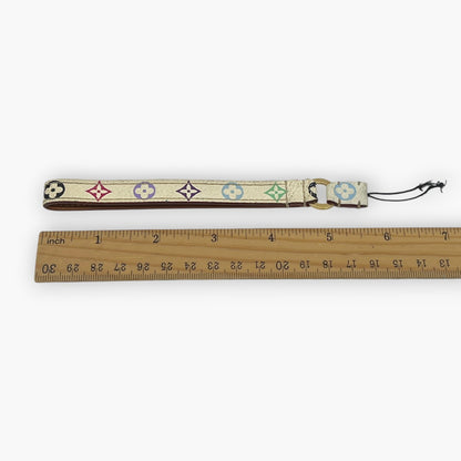 Louis Vuitton Monogram Multicolor Dragonne Telephone Phone Strap with Box M92597