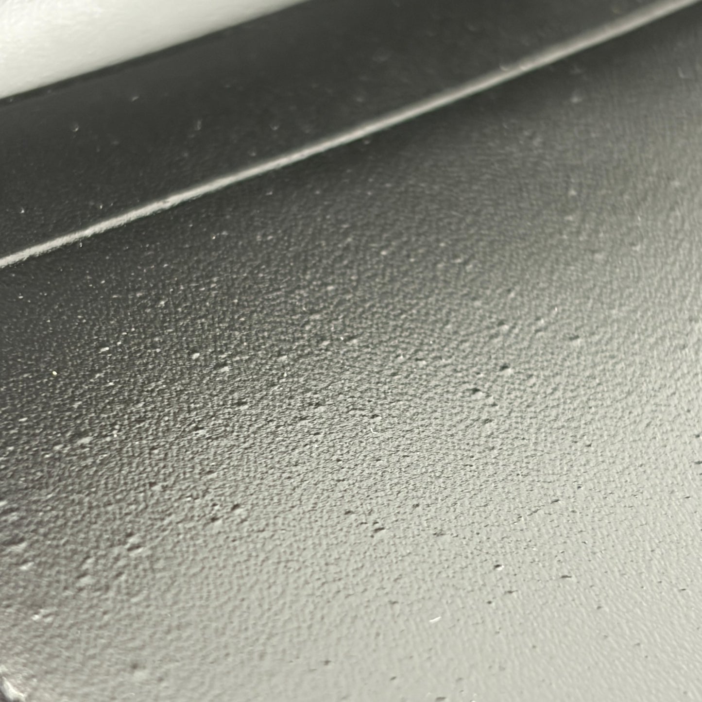 Dunhill Black Leather Long Wallet w/ Brand Card Dust Bag Box