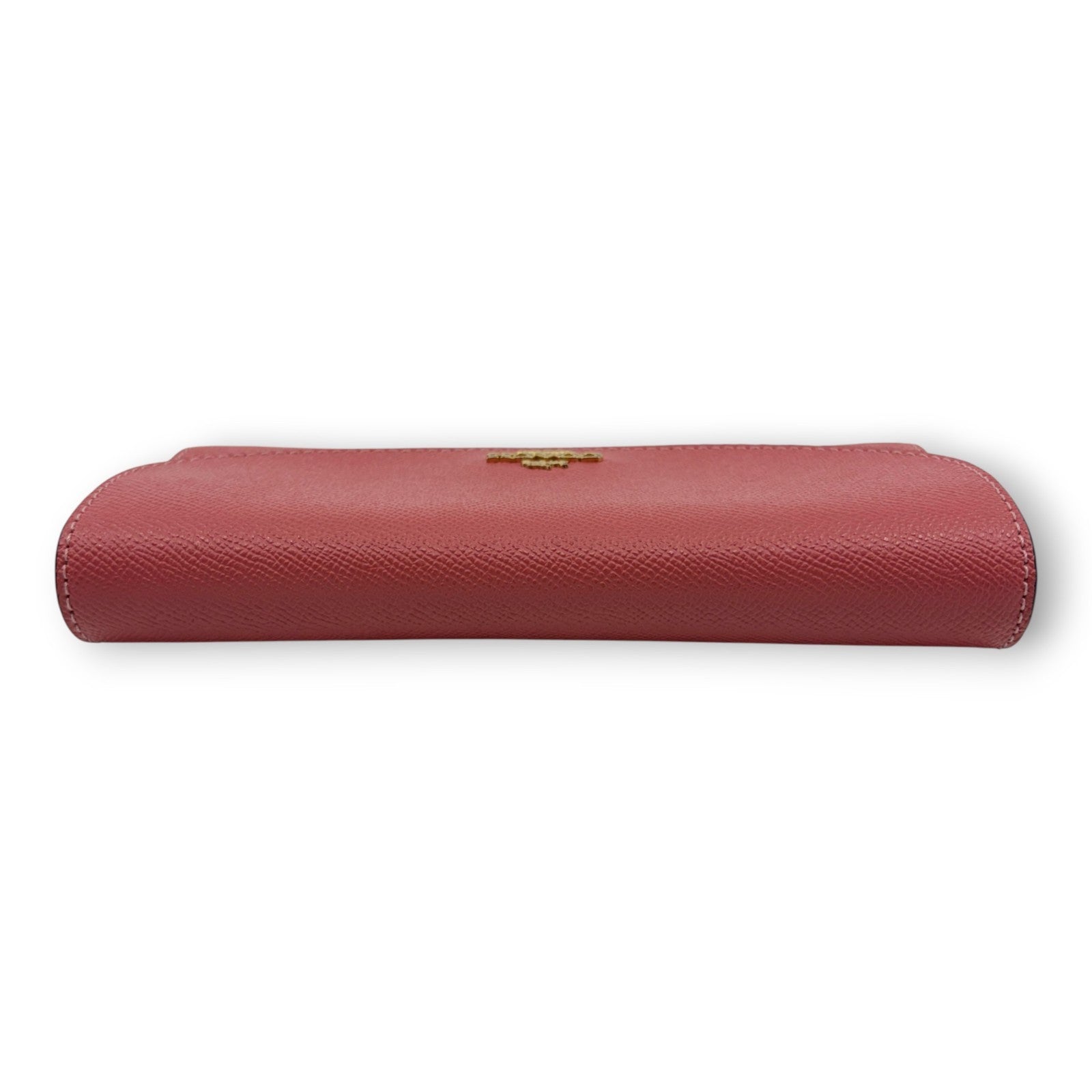 Coach Long Wallet in Pink Leather with Horse and Carriage Logo