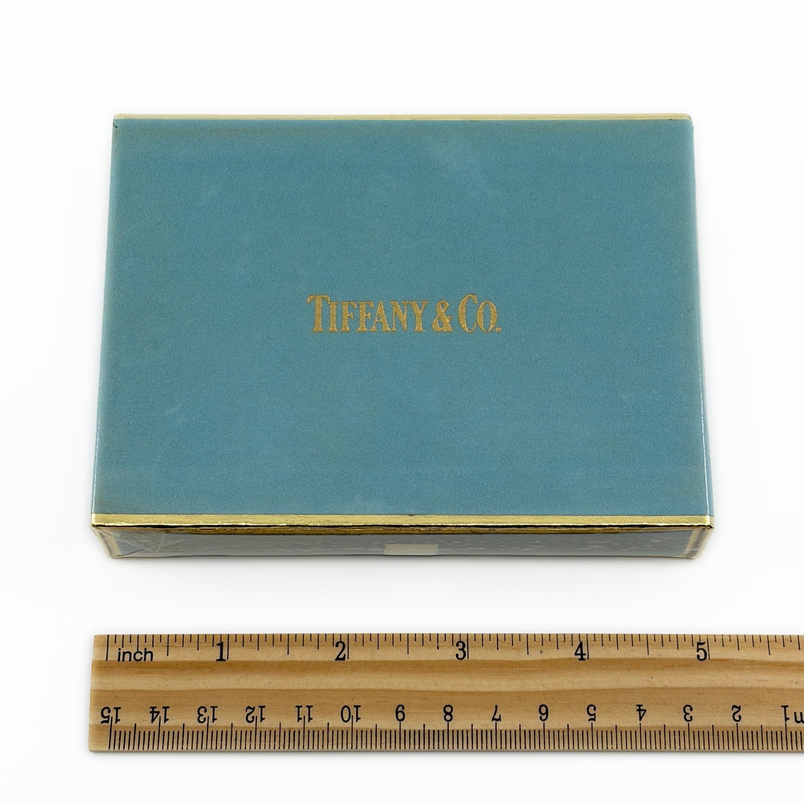 Tiffany & Co. Playing Cards 2 Deck Set Green Blue Sealed in Box
