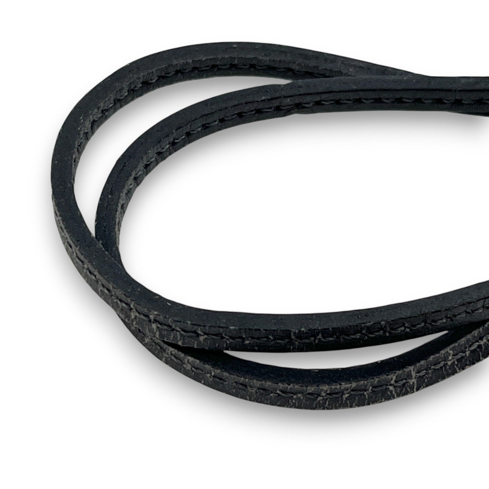 Hermes Cadena Annee Des Fleuves Hippopotamus Padlock Gold 2005 w/ Leather Strap