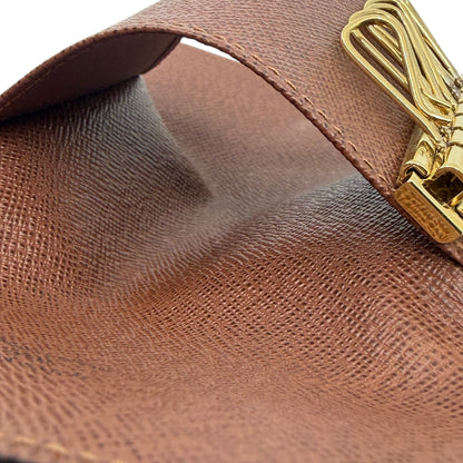 Louis Vuitton Monogram Multicles 6 Key Case Brown Canvas Leather M62630