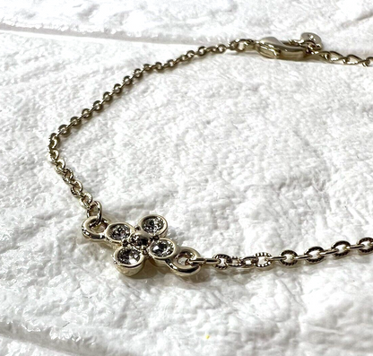 ANTEPRIMA Floral flower motif bracelet silver tone