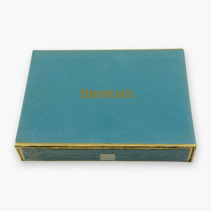 Tiffany & Co. Playing Cards 2 Deck Set Green Blue Sealed in Box