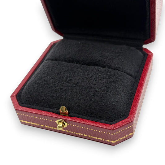 Cartier Jewelry Box Empty Case 2 Piece Set 1 Outer Box Included Red