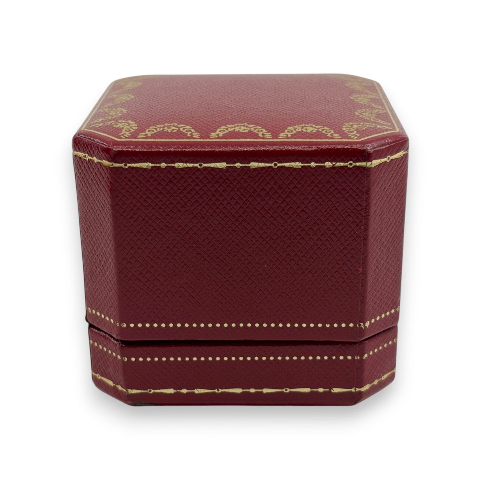 Cartier Jewelry Box Empty Case 2 Piece Set 1 Outer Box Included Red