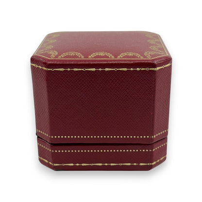 Cartier Jewelry Box Empty Case 2 Piece Set 1 Outer Box Included Red