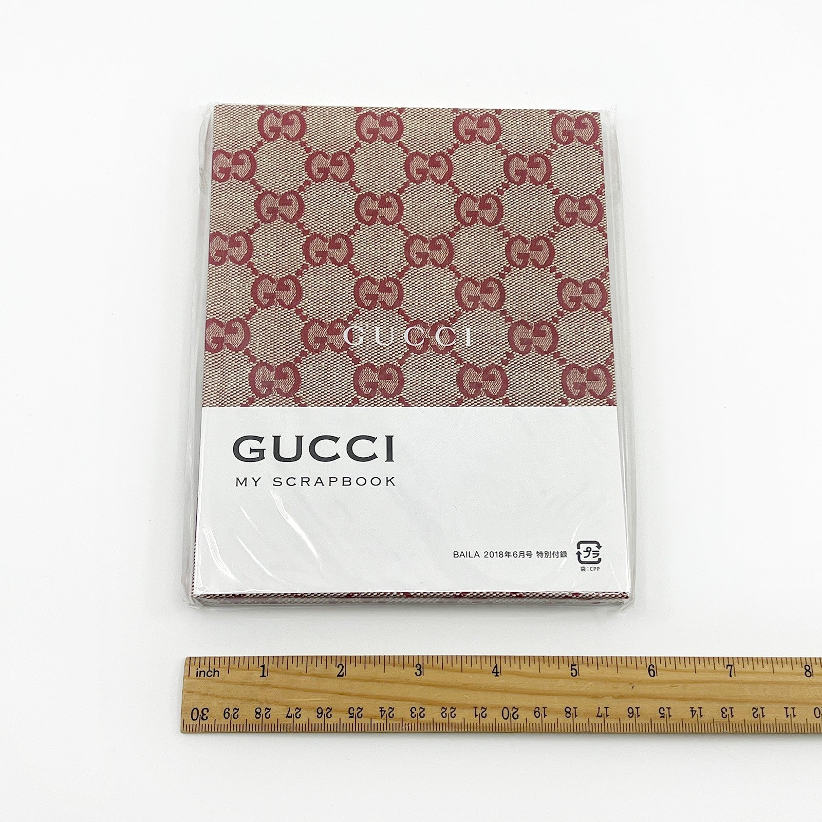 Gucci My Scrapbook Notebook Set of 3 BAILA June 2018 Magazine Appendix