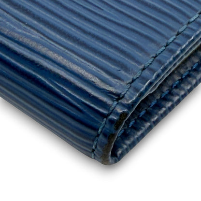 Louis Vuitton Epi Multicles 4 Key Case in Blue Leather M63825