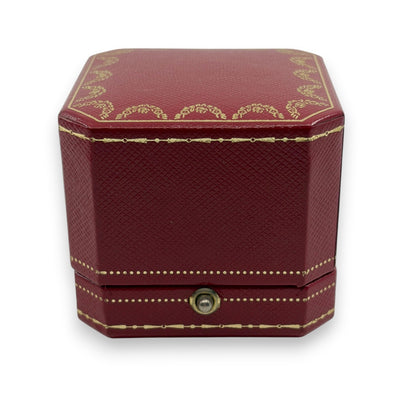 Cartier Jewelry Box Empty Case 2 Piece Set 1 Outer Box Included Red