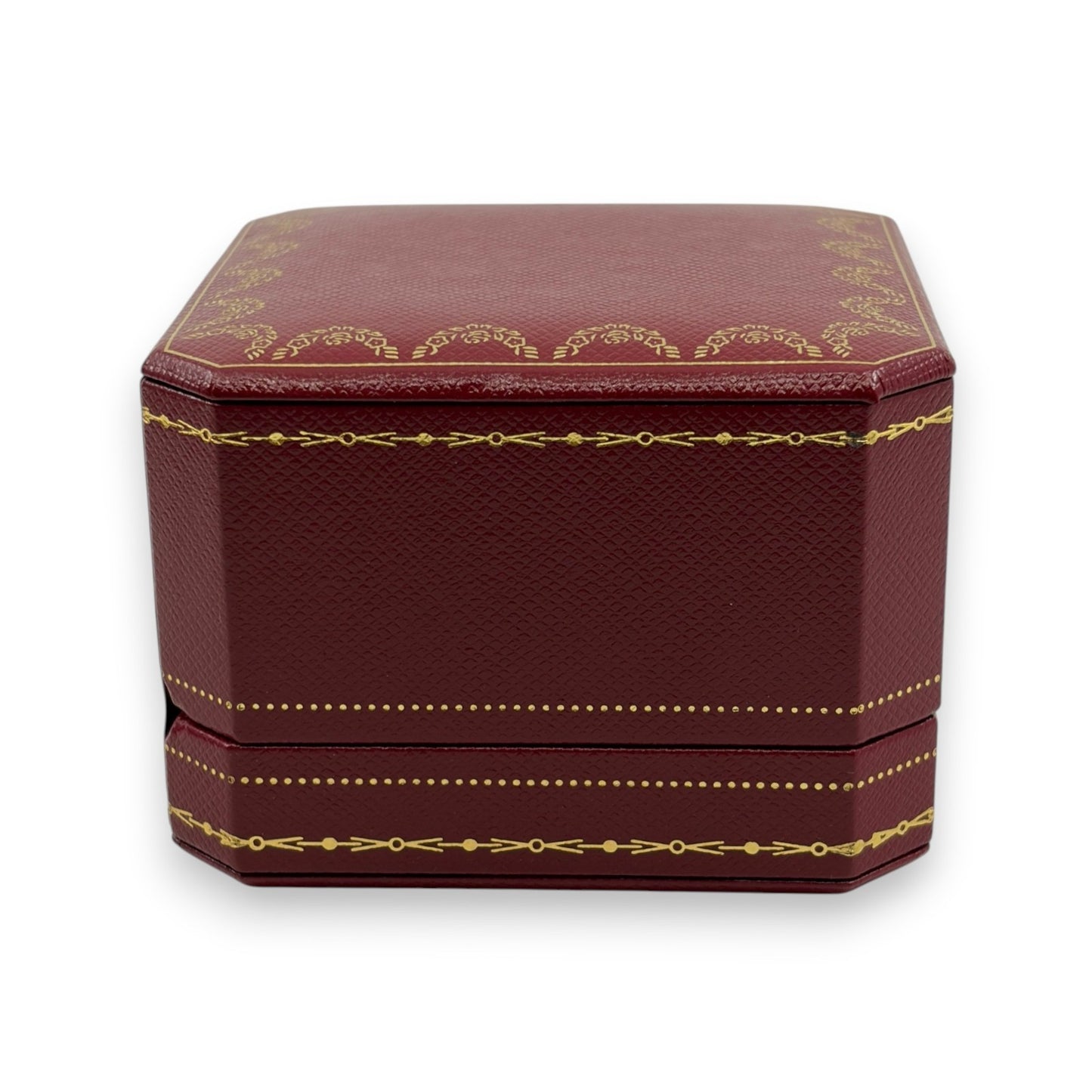 Cartier Jewelry Box Empty Case 2 Piece Set 1 Outer Box Included Red