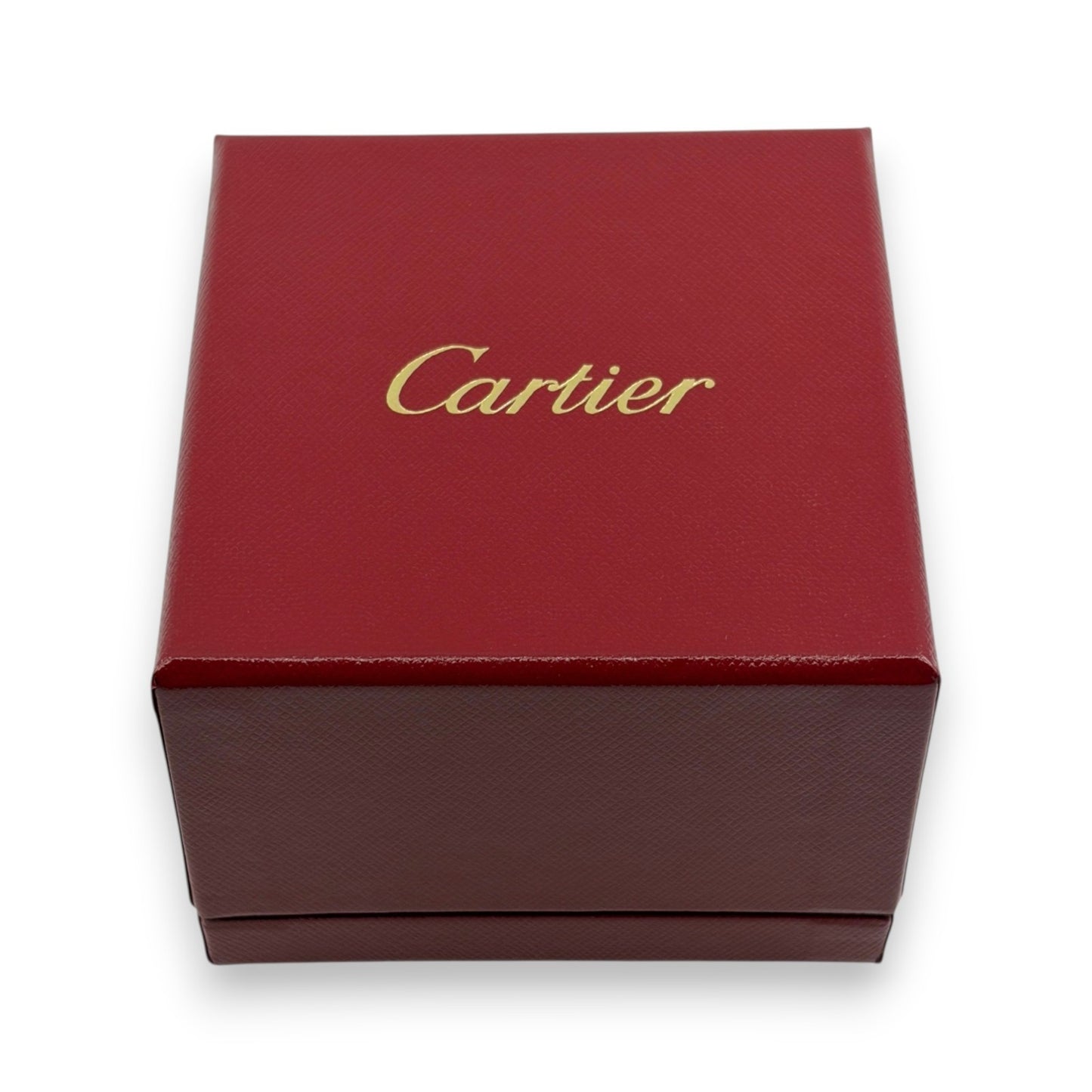 Cartier Jewelry Box Empty Case 2 Piece Set 1 Outer Box Included Red