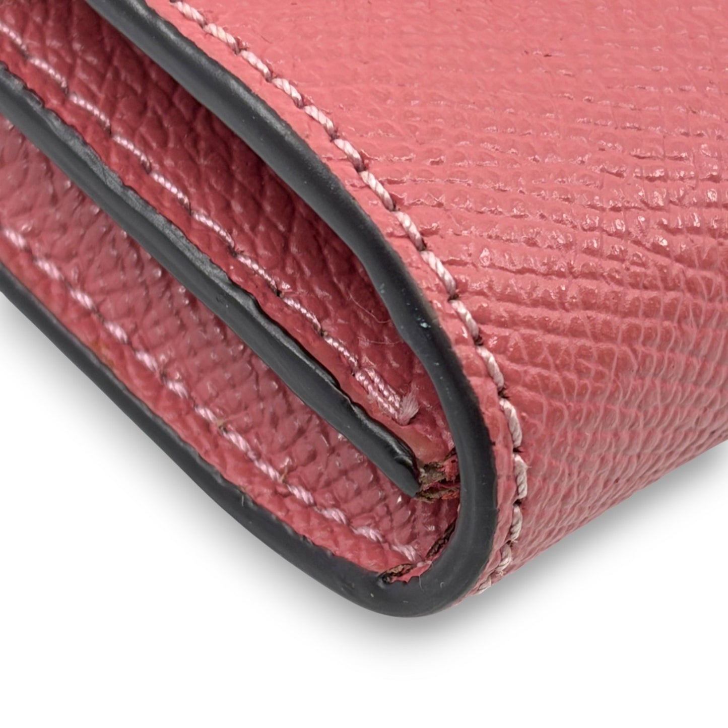 Coach Long Wallet in Pink Leather with Horse and Carriage Logo