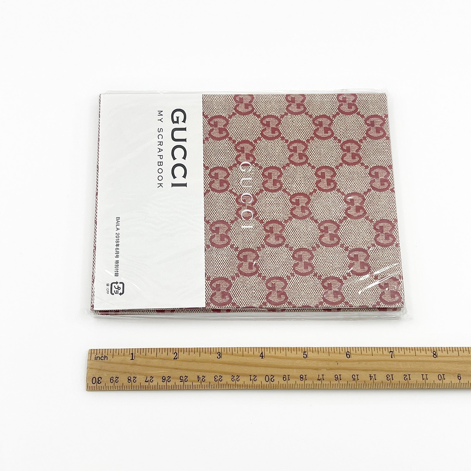 Gucci My Scrapbook Notebook Set of 3 BAILA June 2018 Magazine Appendix