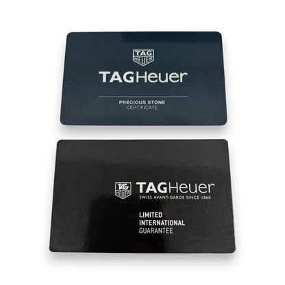TAG Heuer Watch Empty Box Case with Outer Box Instructions Guarantee Card