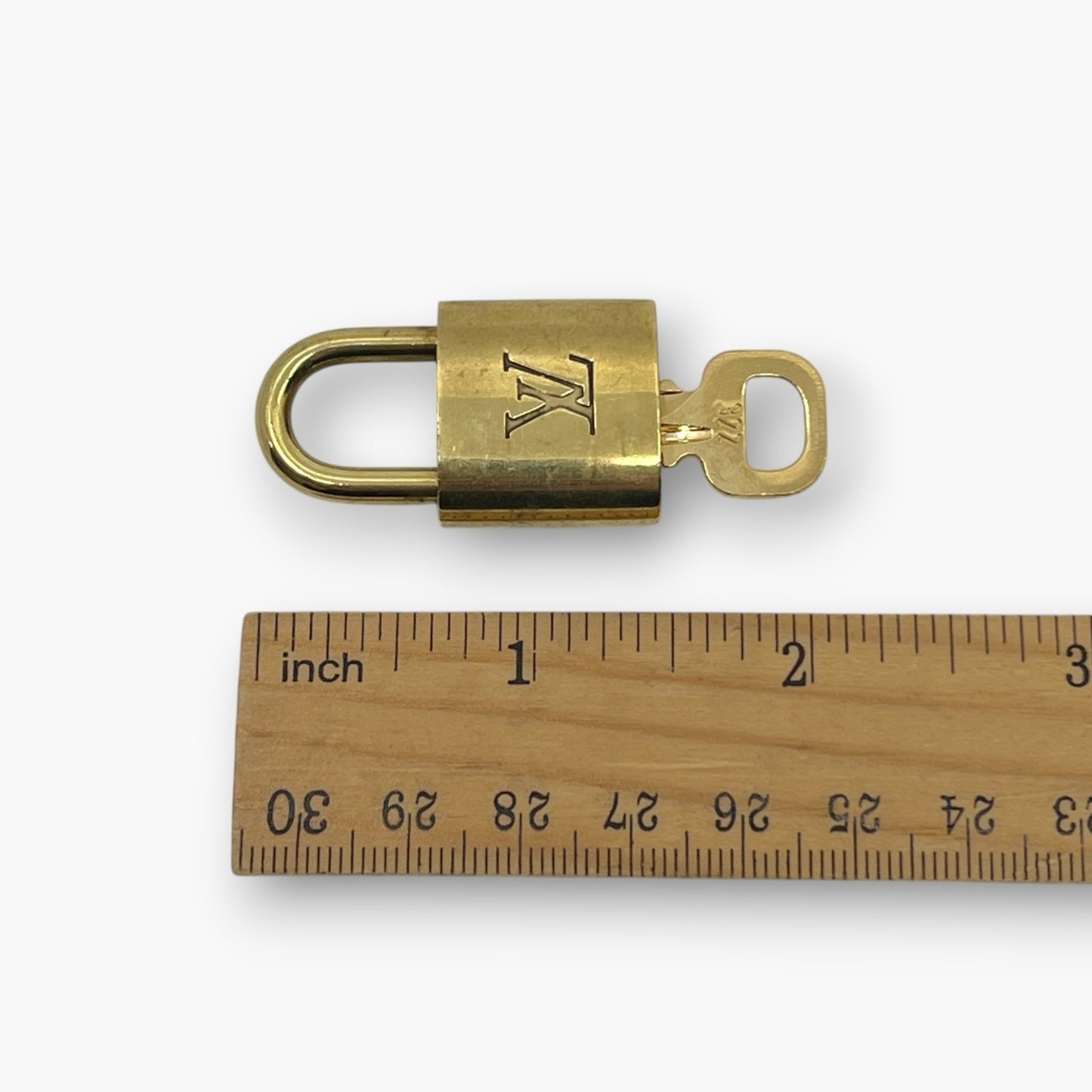 Louis Vuitton Padlock Set of 10 Gold-Tone Brass Locks & Keys pj260605