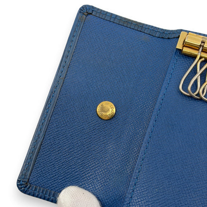 Louis Vuitton Epi Multicles 4 Key Case in Blue Leather M63825
