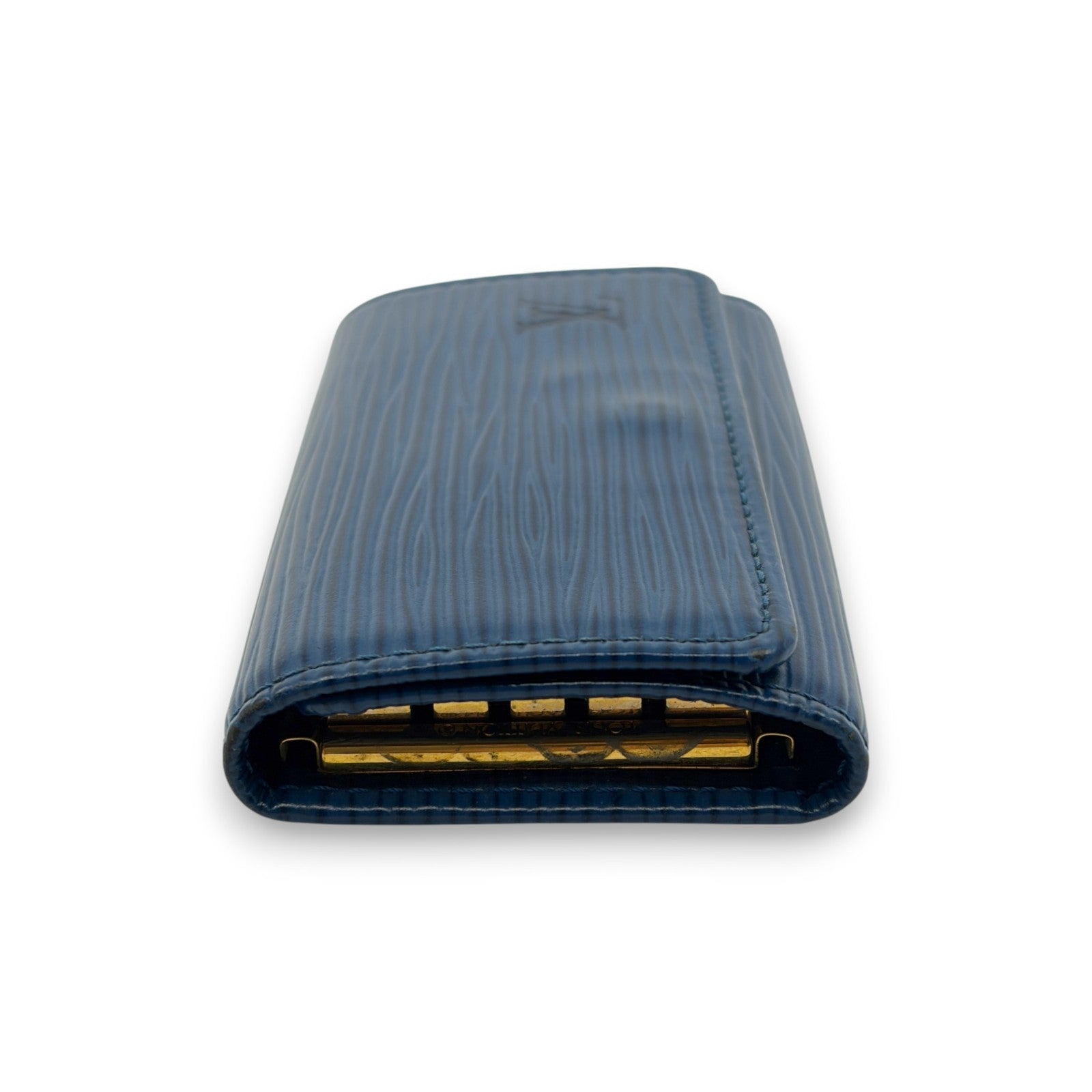 Louis Vuitton Epi Multicles 4 Key Case in Blue Leather M63825