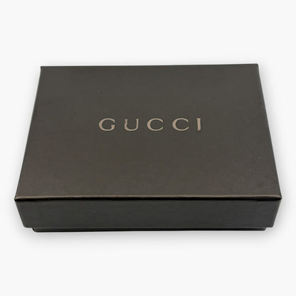 Gucci Horsebit Black Enamel Phone Strap Mini Charm with Box