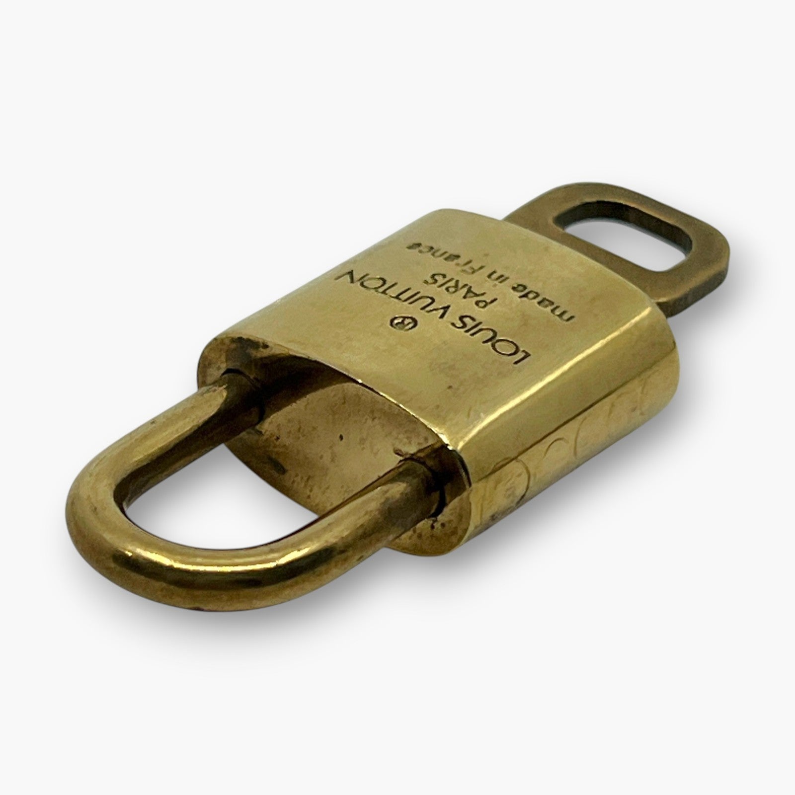 Louis Vuitton Padlock Set of 10 Gold-Tone Brass Locks & Keys pj260606