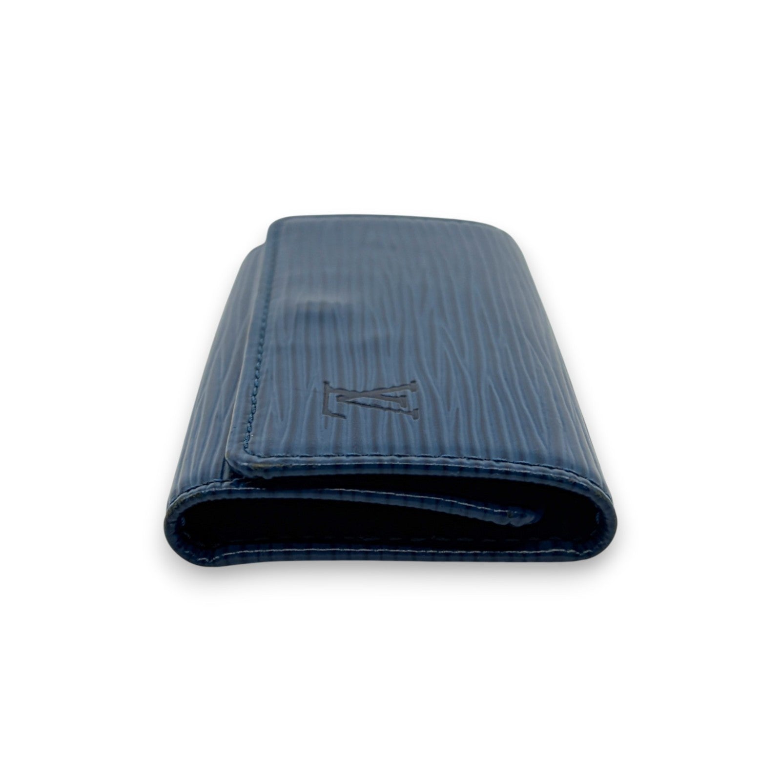 Louis Vuitton Epi Multicles 4 Key Case in Blue Leather M63825