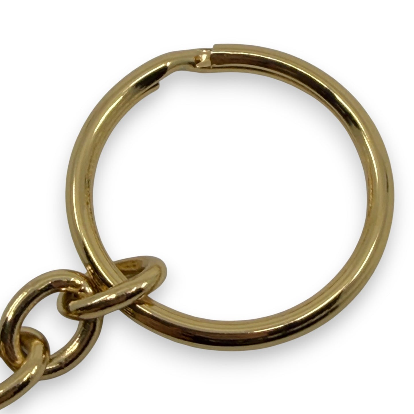 Salvatore Ferragamo Vara Ribbon Keychain Charm Black Gold Key Ring Auth