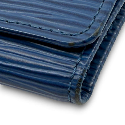 Louis Vuitton Epi Multicles 4 Key Case in Blue Leather M63825