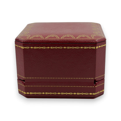 Cartier Jewelry Box Empty Case 2 Piece Set 1 Outer Box Included Red