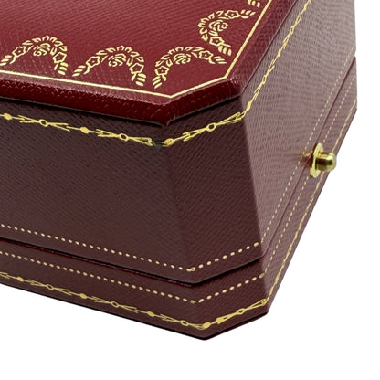 Cartier Jewelry Box Empty Case 2 Piece Set 1 Outer Box Included Red