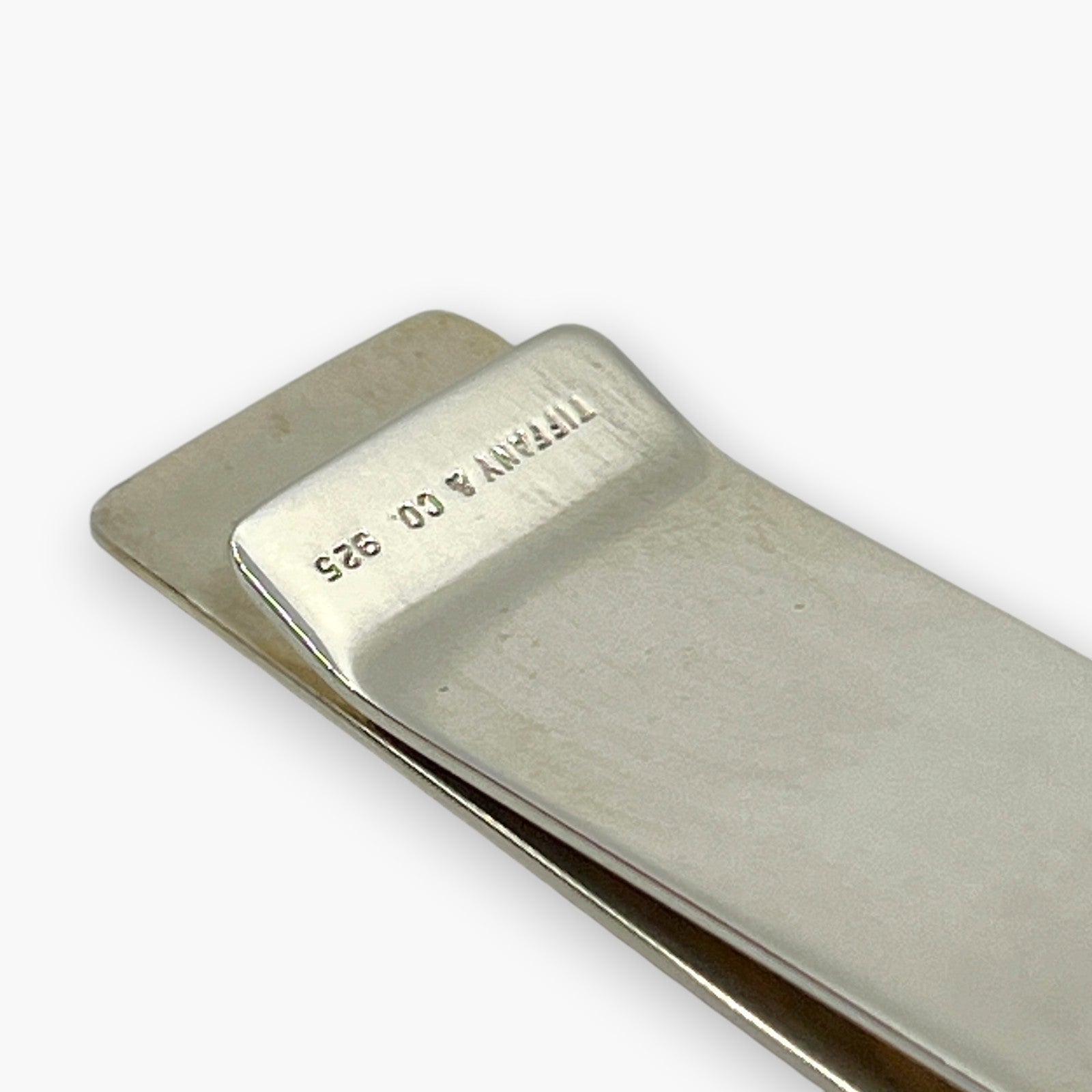 Tiffany & Co. Sterling Silver 925 Money Clip with Pouch