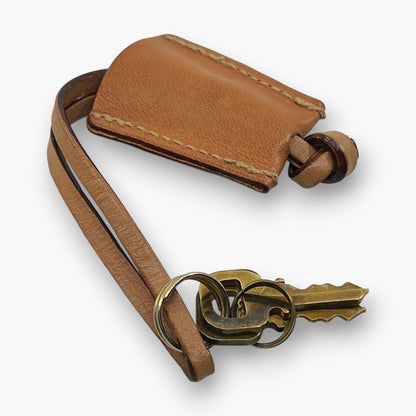 Louis Vuitton Cadena Gold-Tone Brass Padlock Key Set with Leather Clochette